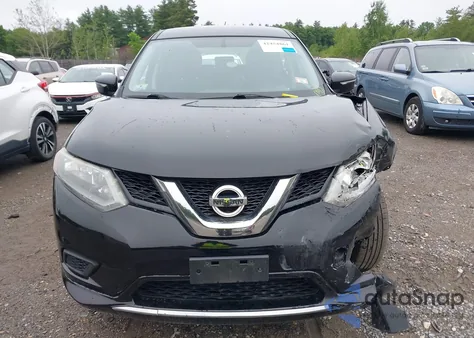 2015 Nissan Rogue S z USA, uszkodzony, nr VIN KNMAT2MV2FP531391